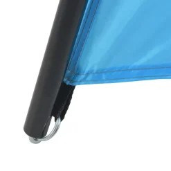 vidaXL Zwembadtent 500x433x250 cm stof blauw