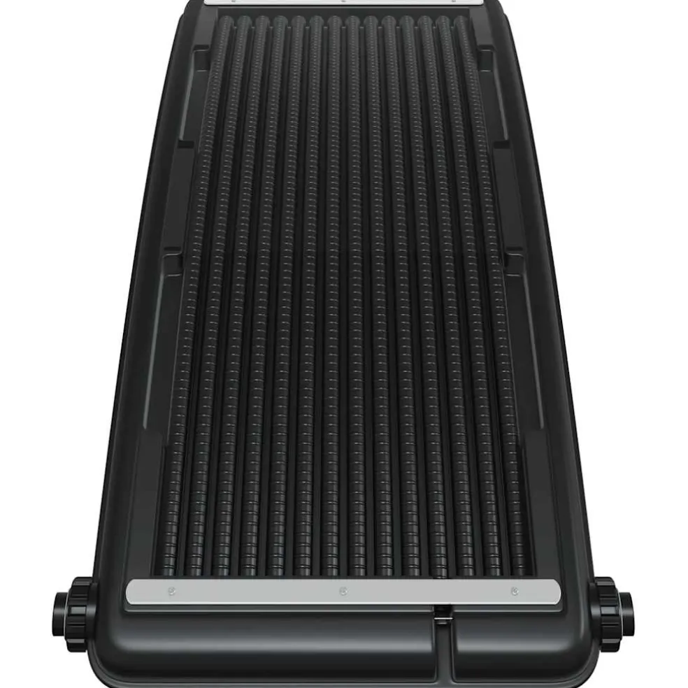 vidaXL Zwembadverwarmingspaneel solar gebogen 110x65 cm