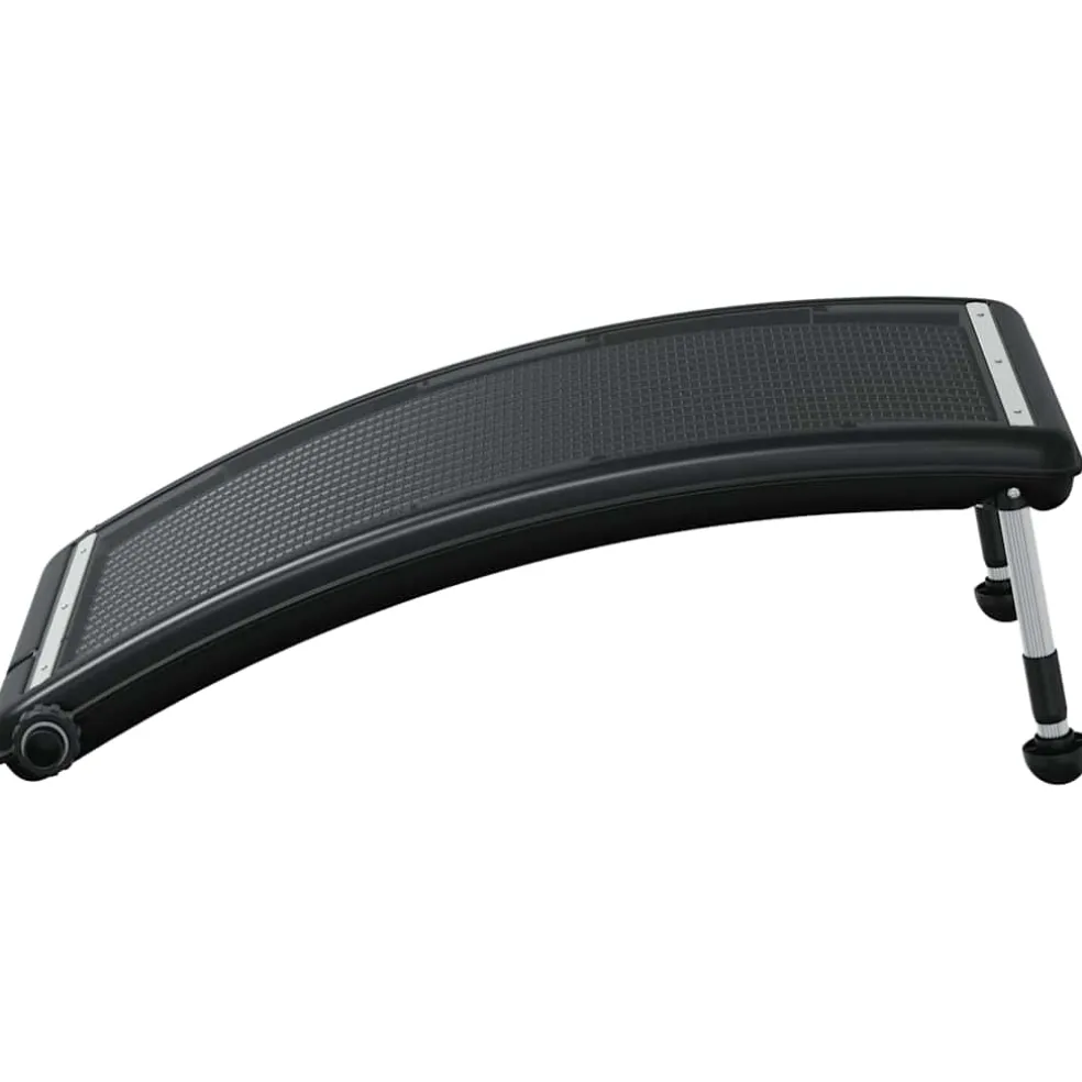 vidaXL Zwembadverwarmingspaneel solar gebogen 110x65 cm