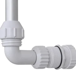 vidaXL Zwembad waterval fontein met LED
