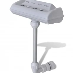 vidaXL Zwembad waterval fontein met LED