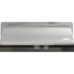 vidaXL Zwembadwaterval met LED Roestvrij staal 304 30 x 9 x 26 cm