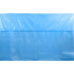 vidaXL Zwembadzeil rechthoekig 260 x 160 cm PE blauw