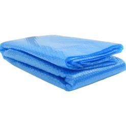 vidaXL Zwembadzeil rechthoekig 260 x 160 cm PE blauw