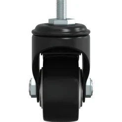 vidaXL Zwenkwielen 4 stuks 35 mm ijzer zwart