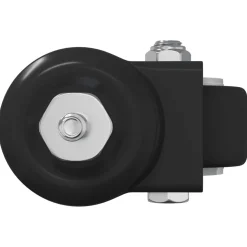 vidaXL Zwenkwiel 12 st Zwart 40,4 x 40,4 x 19,7 mm IJs en nylon