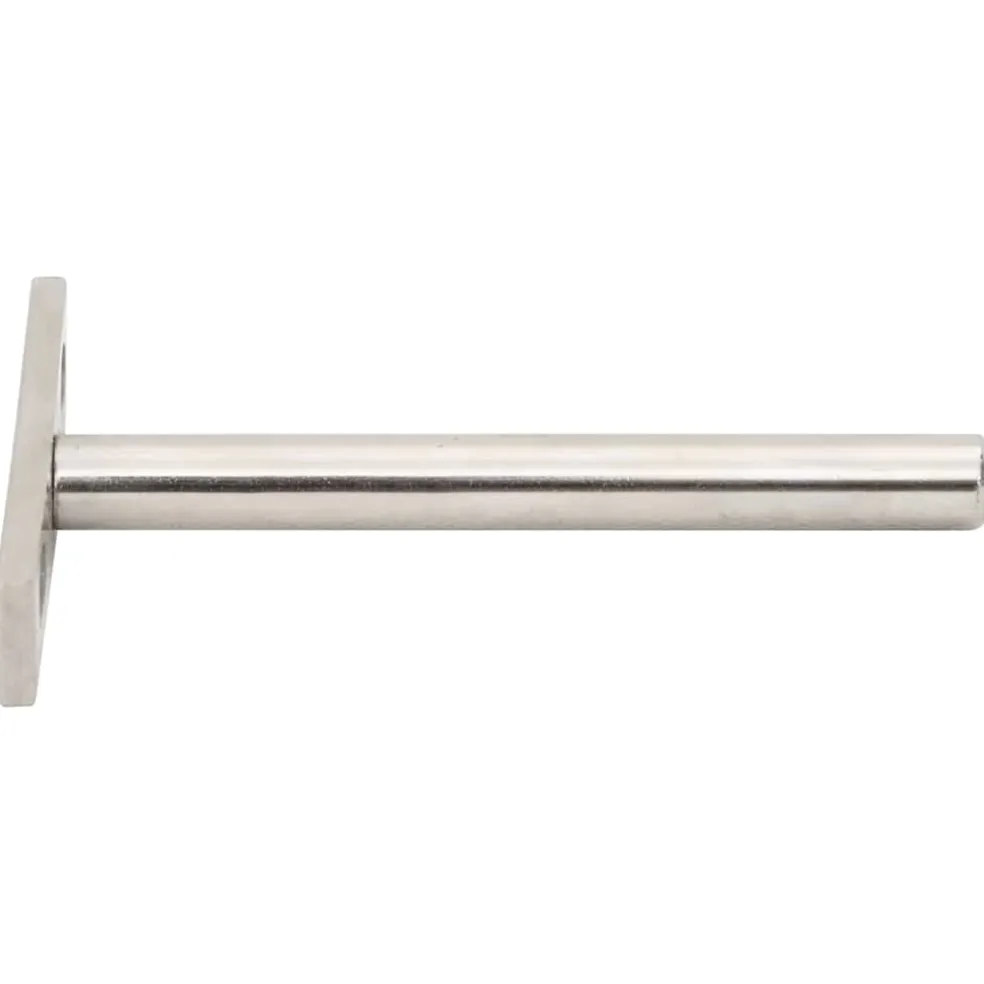vidaXL Zwevende plankdragers 12st onzichtbaar Ø10x100 mm koolstofstaal